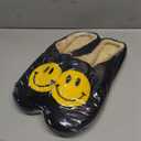 MAIITRIP Men's Cozy Memory Foam House Slippers Non Slip (Size:7-17), Black Yellow, 12-13