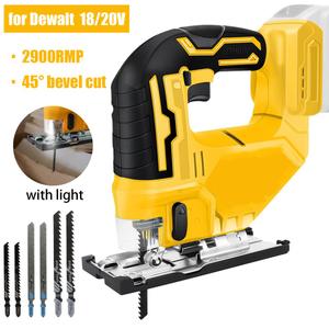 2900RPM Brushless Curve Saw 20V Cordless Electric Jig Saw Portable Multif