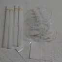 Balloon Stand kit 4 Sets 10 Pcs Balloon Arch Kit Balloons Sticks with Base Balloons Tape Balloon Arch Stands for Table Floor Party Baby Shower Decorations Table Centerpiece Decor Wedding Birthday