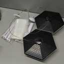 2 Pcs Haning Bird Feeder for Outdoors, Wild Bird Feeders for Outside, Fits for Cardinals, Unique Bird Watching Gift, Standard White, Large Size(2 Pcs)