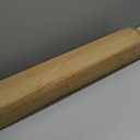 UNISHADES Cordless Bamboo Roman Shades for Windows, Blinds Size (36" W 64" H) Colour (BDP-Espresso)
