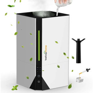 Plant Humidifier Indoor, 7L Top Fill Humidifier Large Room, 26dB Quiet Cool Mist Humidifiers for Baby Plants Bedroom, 70Hours Runtime, Adjustable Mist, Auto Shut-off and Easy to Clean
