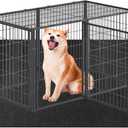 Dog Playpen Mat, Dog Crate Pad Liner for Kennel Training Under Pet Cage Mat Absorbs Waterproof Non-Slip Reusable Puppy Pad to Protect Floors, 24"x 36"