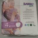 Bambo Nature Hypoallergenic Baby Diapers, Eco-Labelled Sustainable Diapers, Enhanced Leakage Protection, Totally Chlorine-free, Skin Friendly, and Super Absorbent - Size 4 (27 Count)