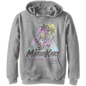 Nintendo Kids Beach Race Youth Pullover Hoodie, Small