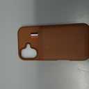 Wallet Phone Case for iPhone 16 Pro Case with Card Holder for Men Women, Orange Brown Leather Protective Phone Cover with Wallet Compatible with iPhone 16 Pro of 2024