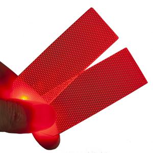 Flexible Helmet led Light Decorations led Lights Flexible Cosplay DIY kit Decorations RGB Superhero for Men Gifts Red