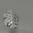 Christmas Hair Clips for Women White Snowflakes Clip for Hair Christmas Snowflakes With Rhinestone Designs Xmas Hair Claws Cute Clamp Clips for Women Large Hair Claw Clip Hair Clip for Thin Hair 1PCS (Style-4)