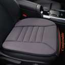 kingphenix Car Seat Cushion with 1.2inch Comfort Memory Foam, Seat Cushion for Car and Office Chair (Dark Grey)