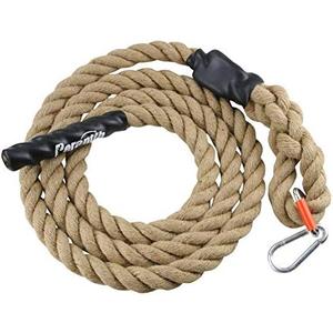 Perantlb Outdoor Climbing Rope for Fitness and Strength Training, Workout Gym Climbing Rope, 1.5'' in Diameter, Length 50ft