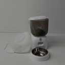 Comedero automtico para gatos con dispensador de comida seca para gatos de 3 L y fuente de agua de 2 L, alimentador cronometrado para perros con control de porciones y comidas diarias, comederos