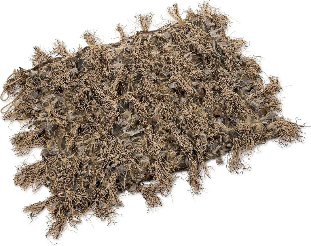 North Mountain Gear Universal Camo Netting for Hunting Blinds - Waterfowl Hunting Camo Net (6FTX4.5FT, Wetland Grass)