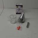 20 Oz Stainless Steel Pancake Batter Dispenser, Funnel Cake Dispenser Maker with Stand Squeeze Handle, Multi-Caliber Panckae Pourer for Cupcakes, Donut, Waffle or Baked Goods