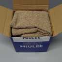 MIULEE 20x20 Inch Decorative Pillow Covers for Couch Bed Set of 2 Textured Boucle Neutral Throw Pillow Covers Taupe Khaki Camel Accent Solid Pillowcases Sofa Living Room Home Decor, Camel