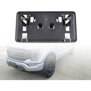 LOSTAR Front License Plate Bracket Compatible with 2021 2022 2023 F150 ML3Z-17A385-BB