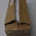 Metal Arch Backdrop Stand and Cover Set, 6.6FT White Reusable Spandex Fitted Backdrop Cover and Gold Wedding Arch Frame for Baby Shower, Birthday, Parties Decoration.