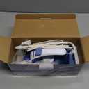 Steam Iron for Clothes Fast Heating, 1200W Iron with Non-Stick Ceramic Soleplate, Self-Cleaning, Burst of Steam, Spray Mist, 7.03oz Water Tank Ironing Clothes for Home, Blue