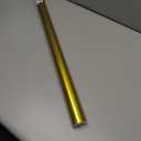 LaRibbons Gold Christmas Wrapping Paper, Solid Color Matte Metal Gift Paper Jumbo Roll - 30 Inch x 33 Feet, Gift Wrapping Paper for Xmas, Wedding, Birthday, Holiday Party (1 roll (Pack of 1))