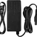 24V 2-Pin AC Adapter Power Compatible with Cloud Massage Shiatsu Foot Calf Massager Machine