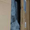 Best Pet Supplies Dog House Bed Crate Mat Tent Indoor Round Soft Plush for Small, Medium, and Large Breeds - Silver w/Bones, 16 x 16 x 14"