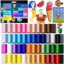CiaraQ Polymer Clay Kit, Mini Modeling Clay Set for Kids/Beginners/Artist, 48 Colors