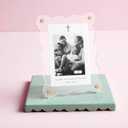 Mud Pie Acrylic Cross Frame; 8" x 6"