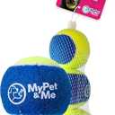 2 x My Pet & Me - Dog Tennis Balls - 2.5-Inch | Soft, Lightweight Balls for Fetch, Teething & Moderate Play | Indoor & Outdoor Dog Toys for Puppies & Small to Medium Dogs (3 Pack)