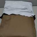 Hugline Outdoor Replacement Canopy Top Double Tier Gazebo Roof Cover for Lowe's Allen Roth 10x12 Gazebo #GF-12S004B-1 (Khaki)