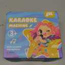 Upgraded Mini Karaoke Machine with 4 Wireless Microphones Toy for Kids, Birthday Gifts for Girls Boys, Portable MP3 Player for Ages 3, 4, 5, 6, 7, 8, 9, 10, 11, 12+ Year Old Party (Purple)