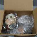 8 Pack Sisal Woodland Animal Ornaments Mini Christmas Tree Ornaments Natural Sisal Straw Friends Animals Figurines Neutral Rustic Christmas Hanging Accessory Forest Woodland Decor(Classic)