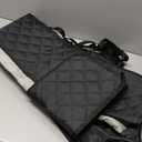 PETICON Waterproof Scratchproof Pet Bench Seat Covers for Cars, Trucks, SUVs, Nonslip Durable Back Seat Cover for Dogs, Washable Backseat Protection (black)