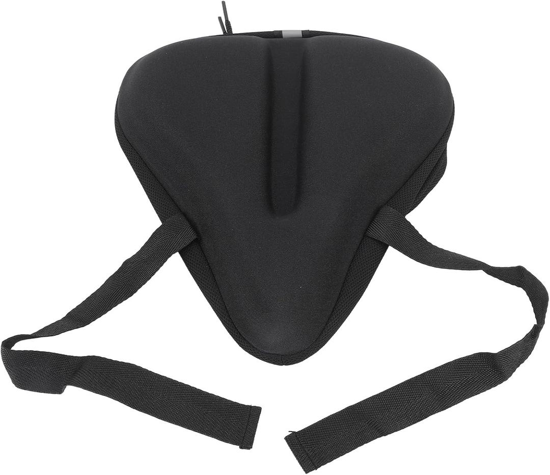 Bicycle Seat Cover with Strap Thickened Slip Shock Absorption Bike Seat Cushion for Mountain Bike
