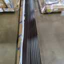 OUZUGIE WPC Acoustic Slat Wall Paneling, 3-Pack 114 x 6 Inches 3D Wall Panels for Interior Wall Decor,Living Room,TV Background,Study Room,Office Spaces,Bedroom,High Grille (Walnut)