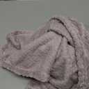 NEWCOSPLAY Super Soft Throw Blanket Light Purple Premium Silky Flannel Fleece Leaves Pattern Lightweight Bed Blanket All Season Use (Light Purple, Throw(50"x60"))