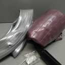 Trideer Exercise Ball for Office Desk, Yoga Ball Chair to Relieve Back Pain, Stability & Fitness Ball Seat with Base, Home Gym Core Workout, Abs, Stretching & Therapy (L(23-26ines/58-65cm), Purple)