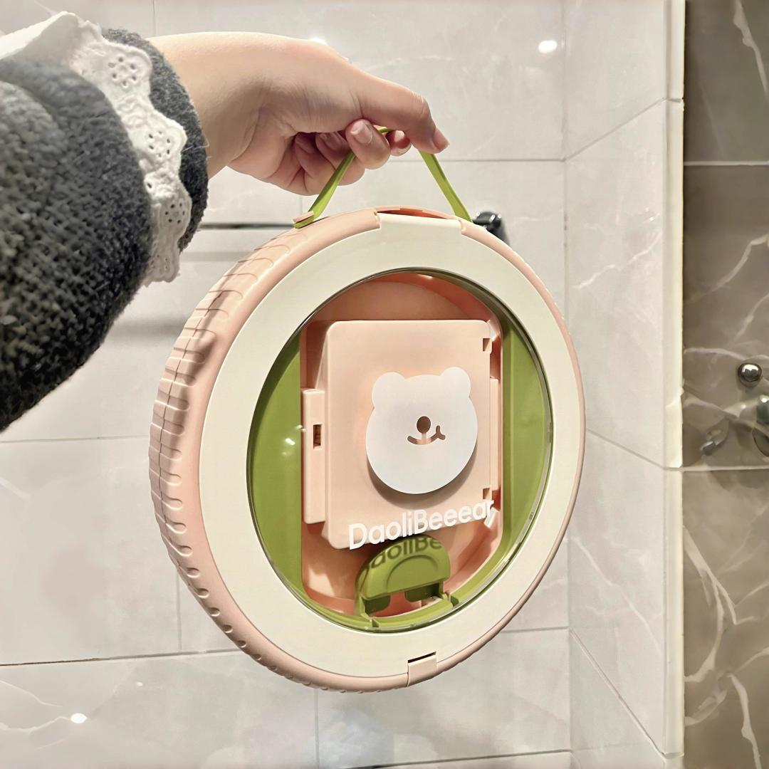 Portable Toilet for Kids, Portable Potty Seat for Toddler Travel, travel potty with Travel Bag, Applicable to Camping, Indoor/ Outdoor Use, includes 75 Replacement Bags