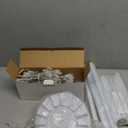 Flacchi Smart Christmas Outdoor Tree Lights - Star Tree Topper with Removable Bracket, App Control, Sync with Music, Waterfall Colored Lighted for Holiday Decorations (8.8FT/ Rope Lights)