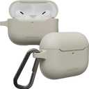 MAGEASY Designed for AirPods Pro 3 Case - Shockproof Protective Case for AirPods Pro 3, Stain-Resistant, Smooth & Skin-Friendly, Support Wireless Charging - Skin (Starlight)