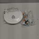 Sunlite 87799 7" Round Flush Light Hardwire/Retrofit Fixture, 15W, 950 Lmns, CCT Switch 27K/30K/35K/40K/50K, Dimmable, 90 CRI, ETL Listed, Energy Star, Medium E26 Base, Title-24 Compliant, 1 Pack