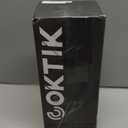 COKTIK 64 oz/Half Gallon Vacuum Insulated Jug, Double Walled Stainless Steel Sports Water Bottle with Reusable 2 Lids for Camping, Gym, Fitness or Office(Day & Night)