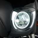CIRO Fang Headlight Bezel for Indian Chieftain (Black)