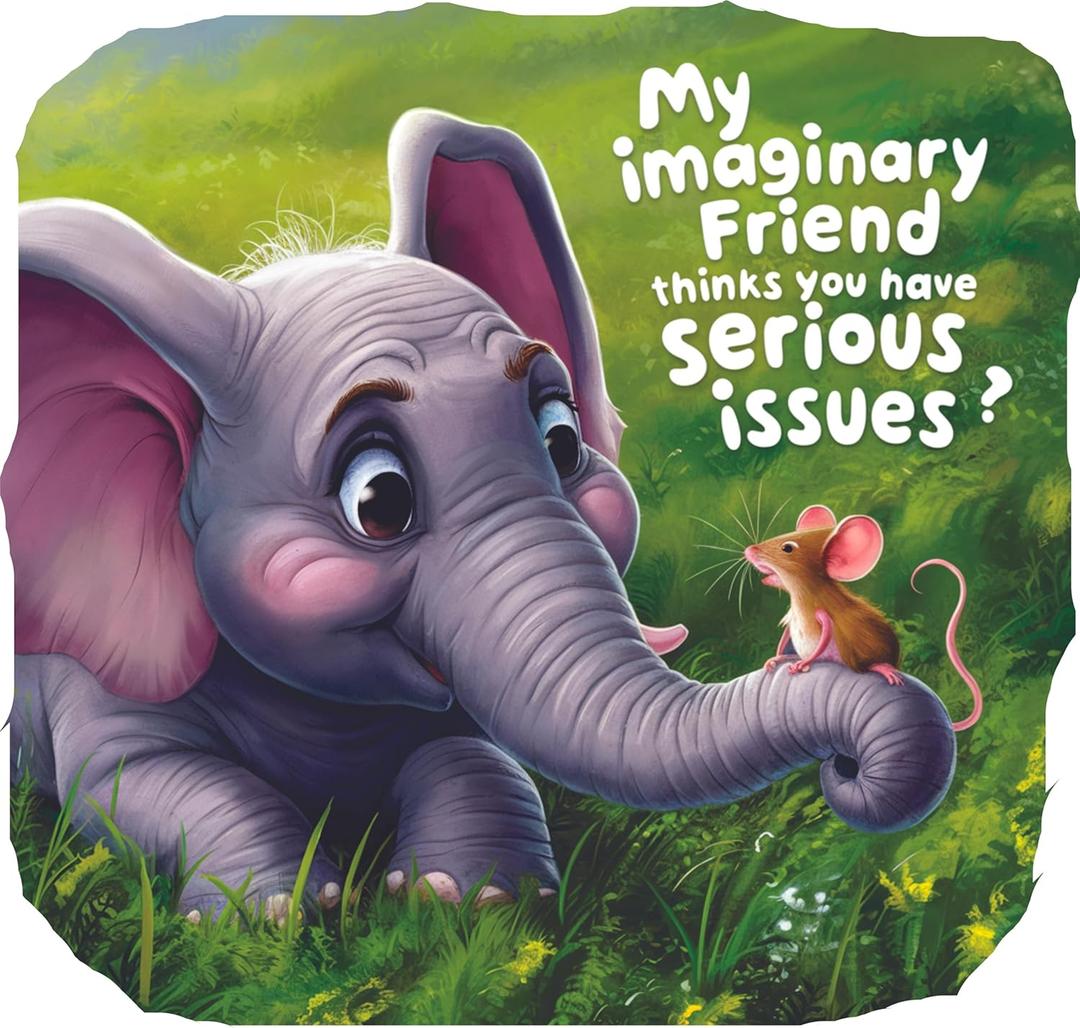 My Imaginary Friend Thinks You Have Serious Issues Quote Wall Decal Wall Décor Vinyl Sticker Size: 26 x 26
