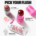 Milk Makeup Cooling Water Jelly Tint – Long-Lasting Sheer Lip + Cheek Stain with Firming Vegan Collagen + Hydrating Aloe – Transfer Proof, Buildable Lip Tint + Blush