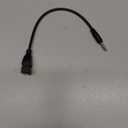 uxcell USB 2.0 Female to AUX 3.5mm Male Plug Car Jack Audio Cable 3.5mm Auxiliary Adapter Converter Cable Connector Data Cord 8 inch