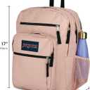 JanSport Laptop Backpack - Computer Bag with 2 Compartments, Ergonomic Shoulder Straps, 15 Laptop Sleeve, Haul Handle - Pastel Lilac (Purple)