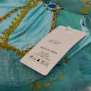 Princess Belle Dress up Halloween Fairy Costume for Toddler Girls, Special Occasion Dresses Birthday Party, Yellow (6-7T, Jasmine)