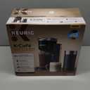 Keurig K-Caf Barista Bar Single Serve Coffee Maker and Frother, with 3 Brew Sizes, Hot and Cold Coffee Capabilities, 2oz Coffee Shot Button, Black