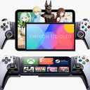 KICKDOT Wireless Phone Controller for iPhone/Android/iPad Mini With Hall Joystick, LED Mobile Gaming Controller for iOS Support Xbox Cloud, Steam Link, GeForce Now, Arcade,Call of Duty, Roblox