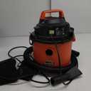Armor All AA255W Wet/Dry Utility Vac 2.5 Gallon, 2.5-Gallon,120 Volts (AC), Orange/Black