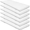 WEIZE (6 Pack 2x4 FT LED Flat Panel Troffer Light, 30/40/50W 3-Wattage Selectable, 5000K Recessed Back-Lit Drop Ceiling Light, 0-10V Dimmable Lay in Fixture for Office